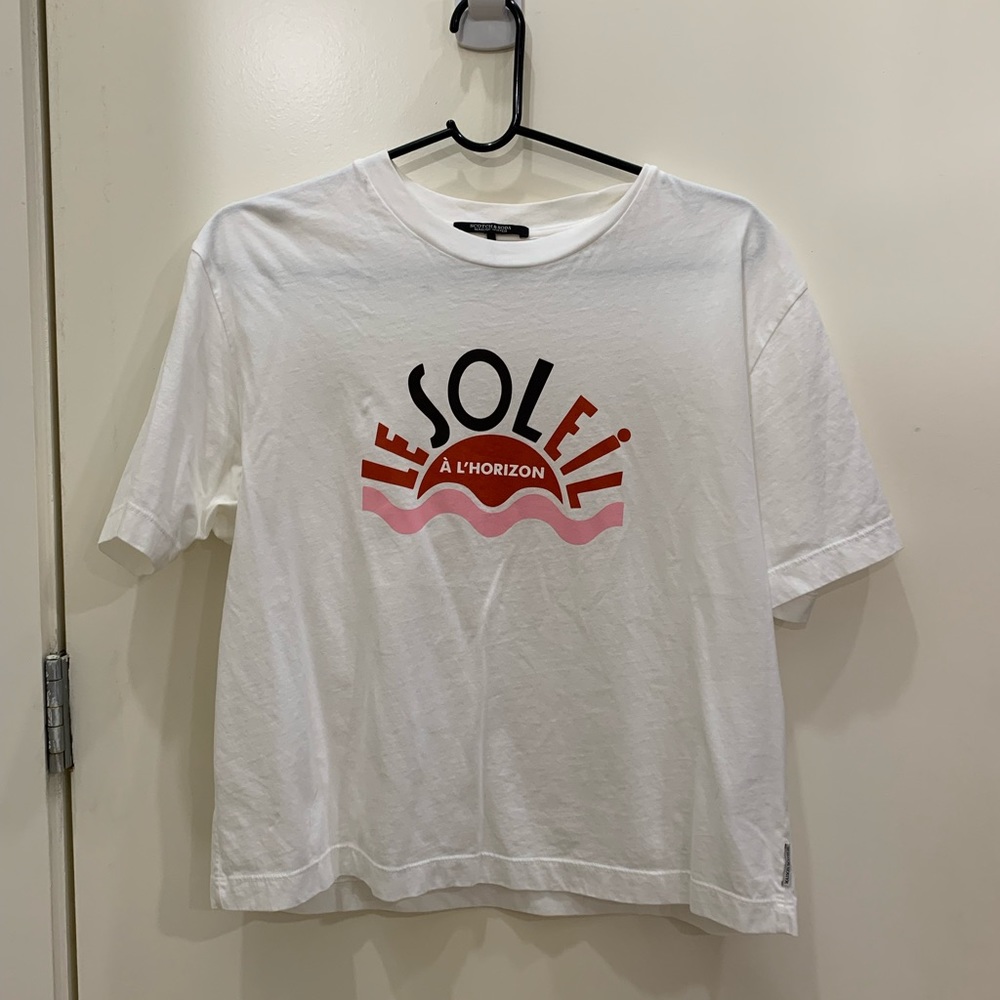 💕Scotch & Soda Le Soleil tee t shirt